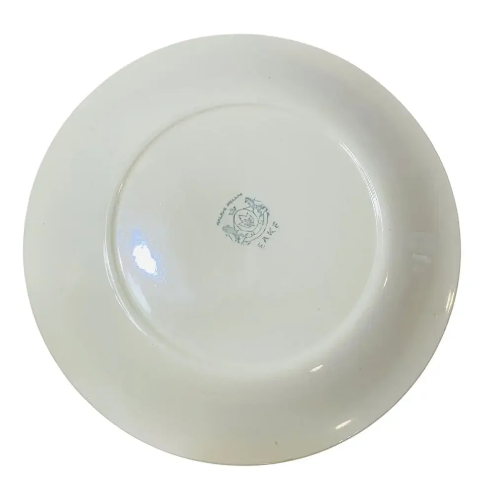 Floral Ceramic Dinner Plate 9.5